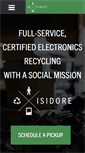 Mobile Screenshot of isidorerecycling.com